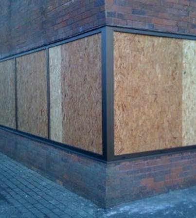 Boarding Up For Safety/Security